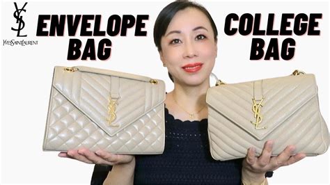 ysl college vs envelope|YSL Envelope or YSL College Bag .